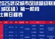2025武汉城市足球超级联赛盛大启幕：江城足球进入"3.0时代"